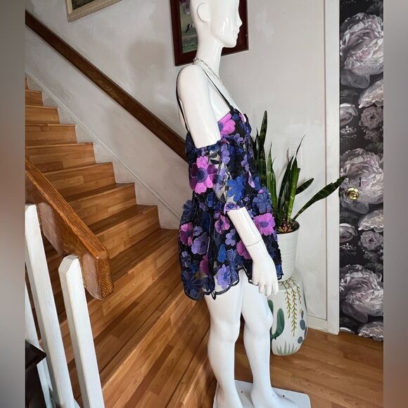 For Love & Lemons Prato Mini Dress / Size M - Picture 4 of 8